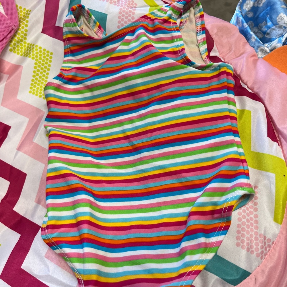OshKosh B'gosh Multicolor Striped Swimsuit